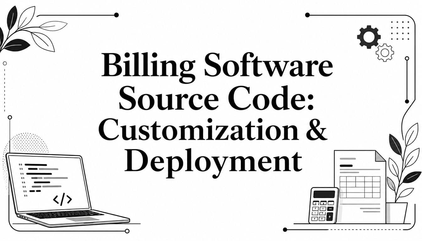 Billing Software Source Code: Customization & Deployment