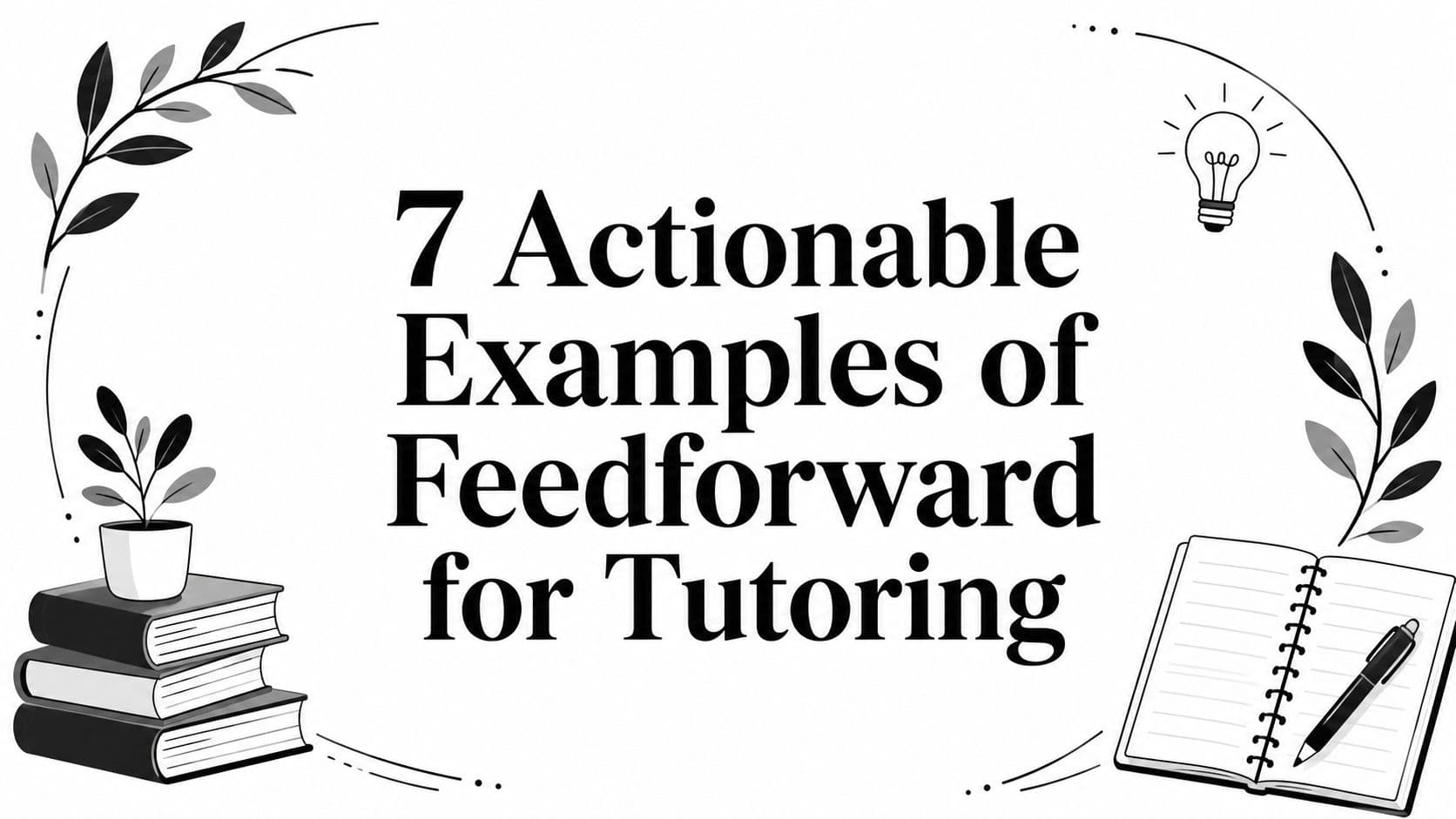 7 Actionable Examples of Feedforward for Tutoring