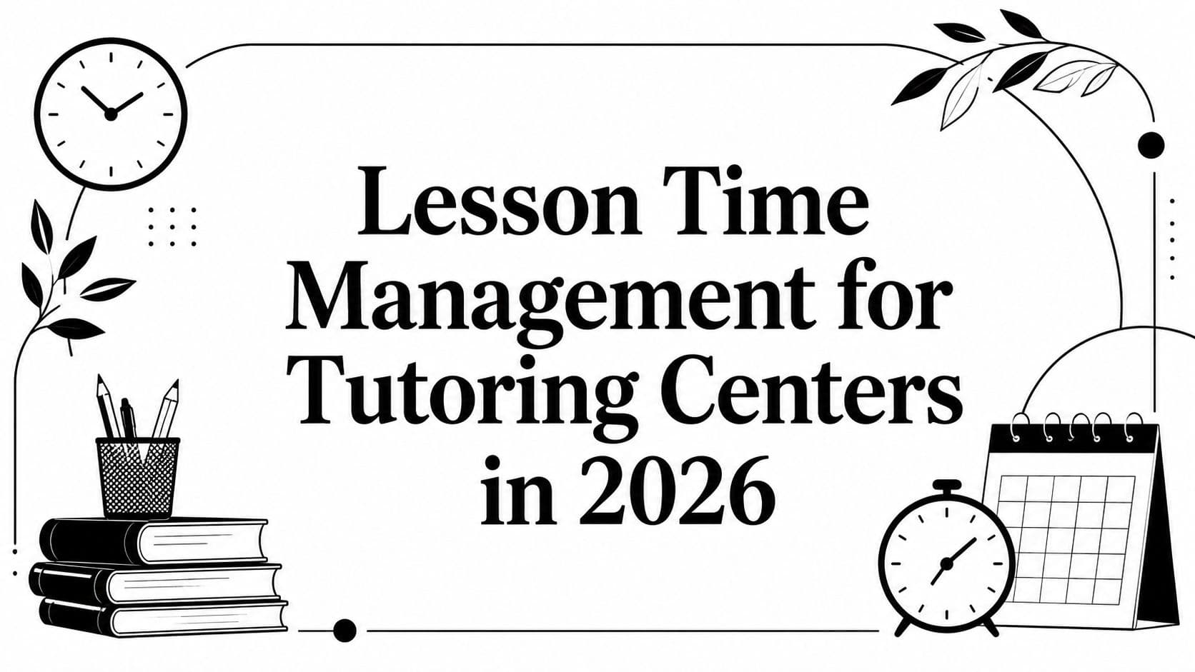 Lesson Time Management for Tutoring Centers in 2026