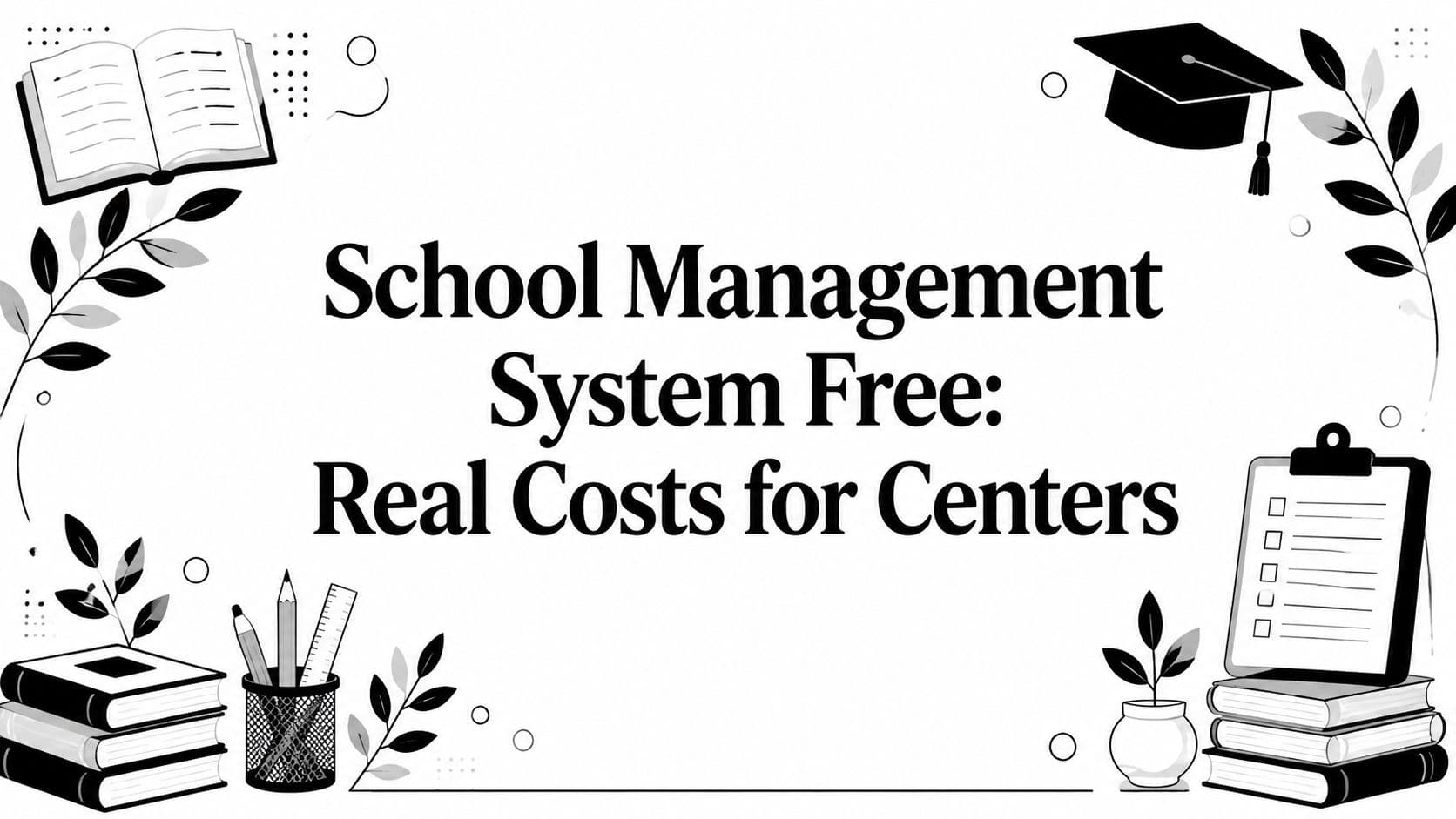 School Management System Free: Real Costs for Centers